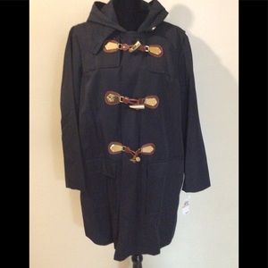NWTS MIchael Kors Navy All-weather Coat Size 2X